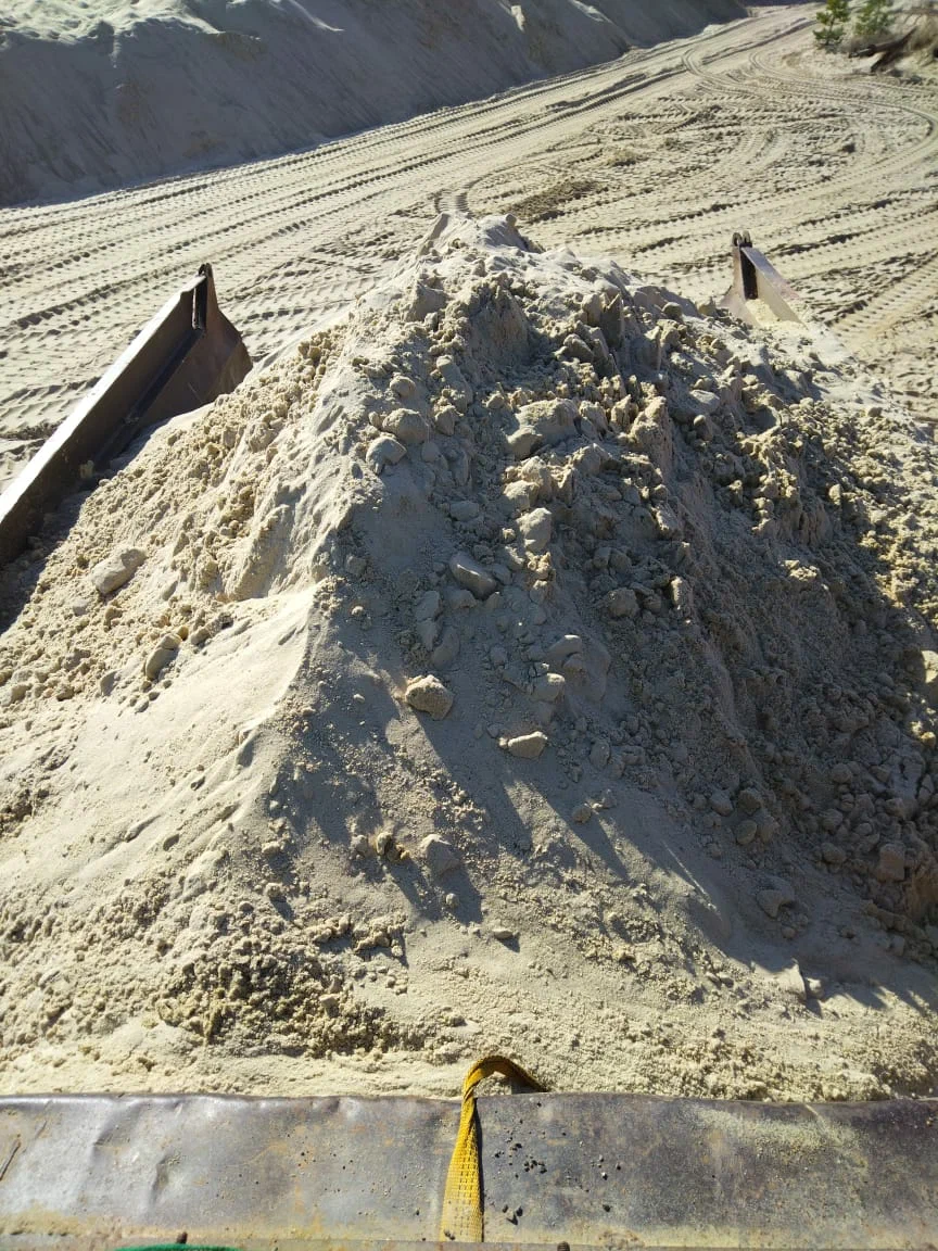 Песок кварцевый нефракционный